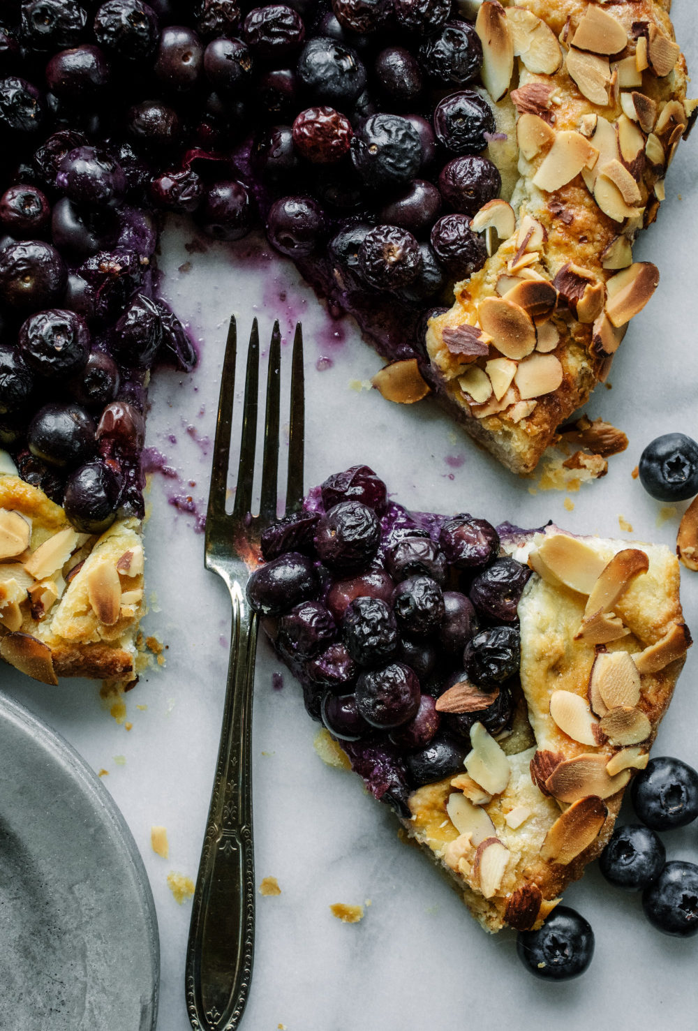 Blueberry Almond Crostata