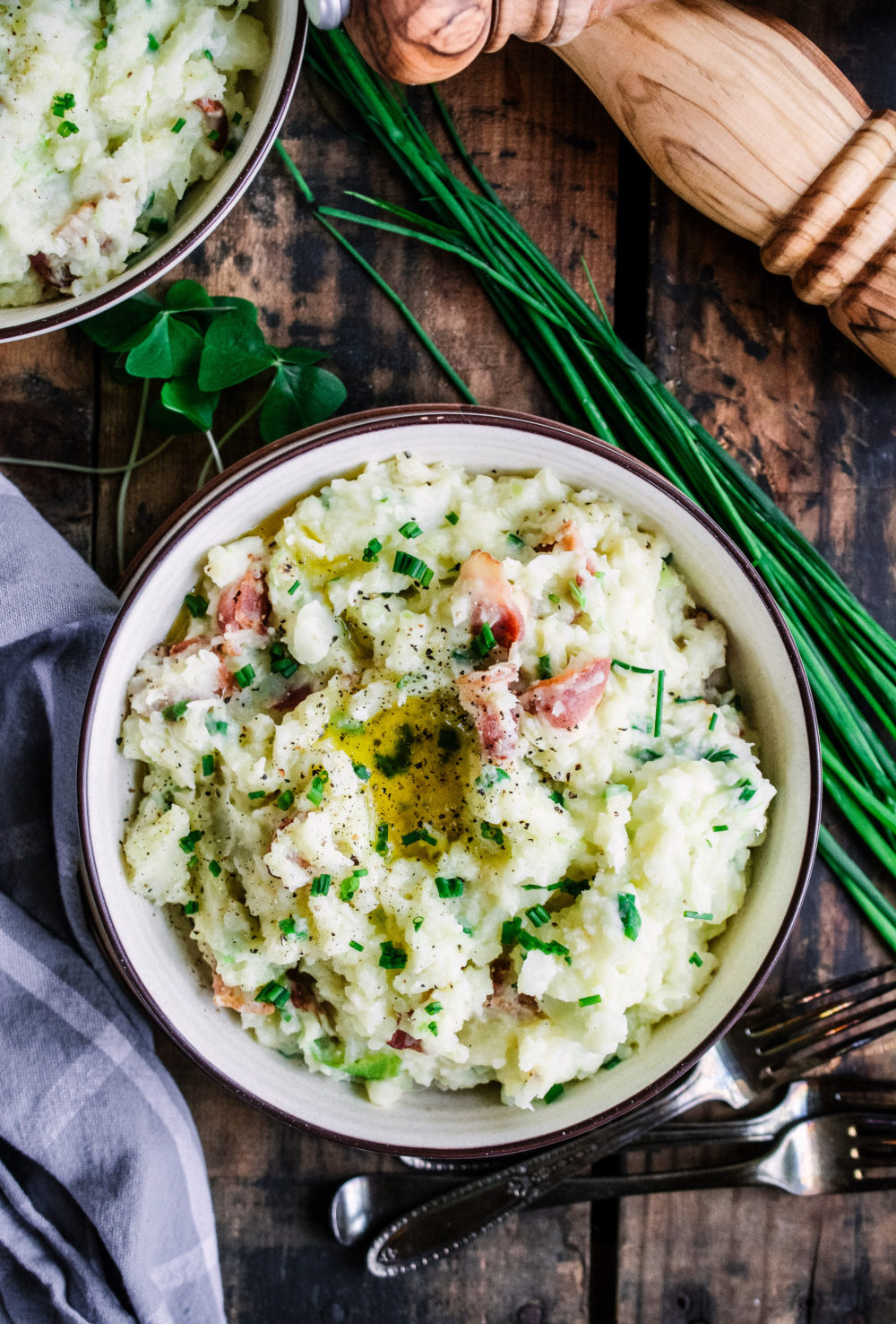 Colcannon {Irish Mashed Potatoes}