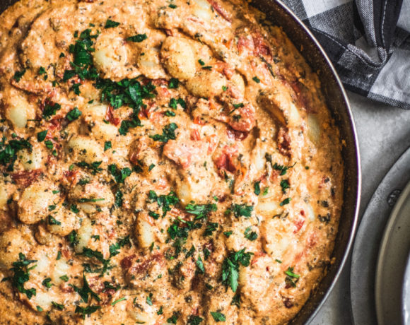 Gnocchi with Ricotta, Cherry Tomatoes & Herbs